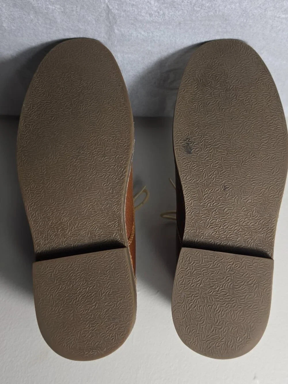 Kenneth Cole Reaction Desert Sun Men's Tan Cognac Brown Leather Chukka Boot #9.5
